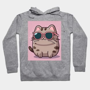 Cute pusheen chilling Hoodie